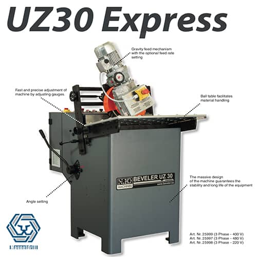 پخ زن ورق مدل UZ30 EXPRESS انکو (NKO) جمهوری چک